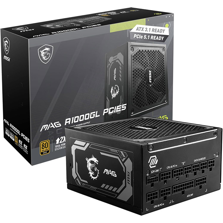 خرید پاور MSI MAG A1000GL PCIE5